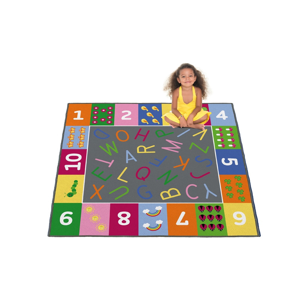 ALFOMBRA NUMEROS Y LETRAS COD 13082 HOK