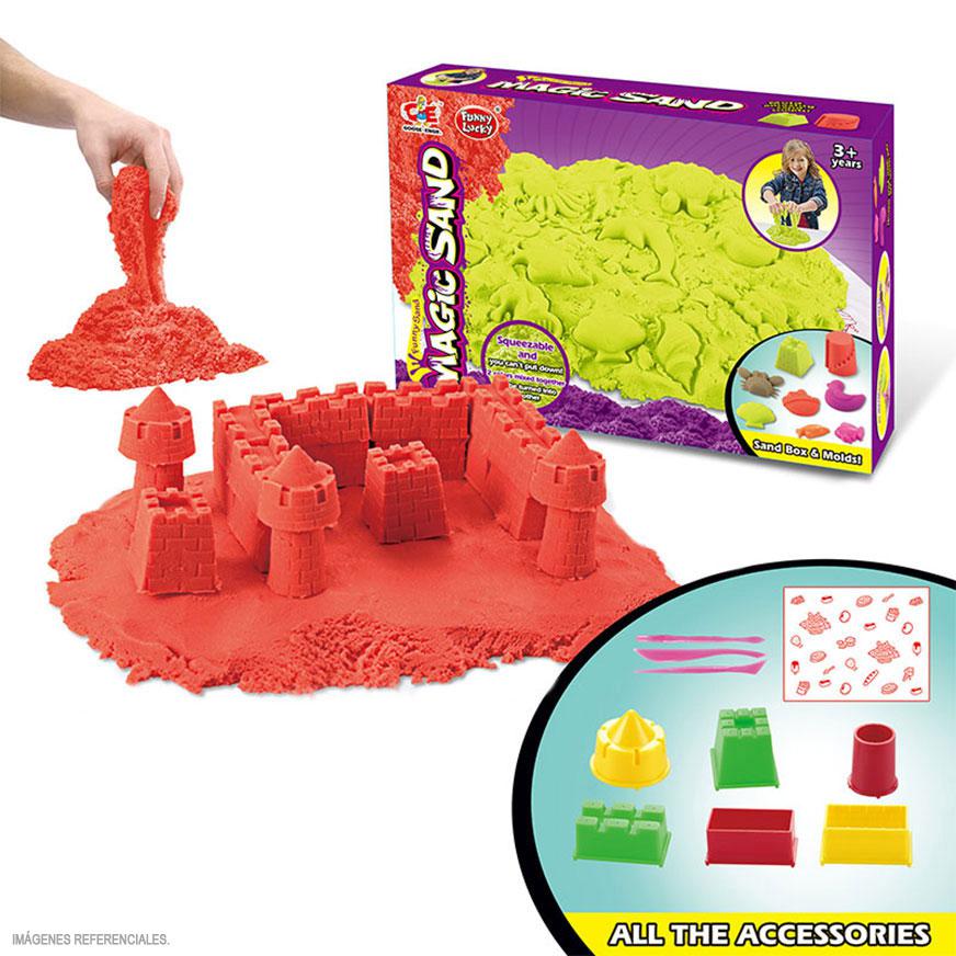 Juego de arena magica sales