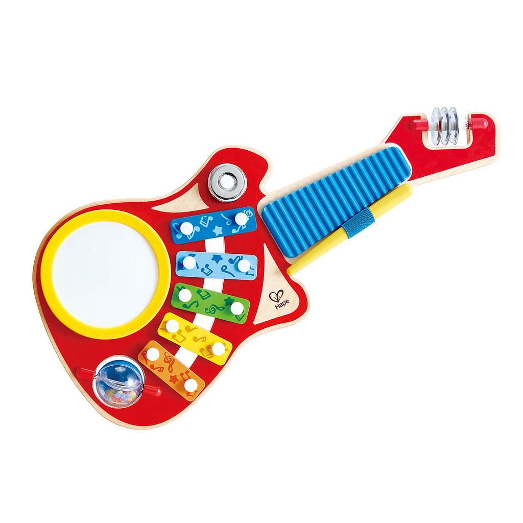 GUITARRA INFANTIL MULTICOLOR 6 EN 1 COD E0335 HP