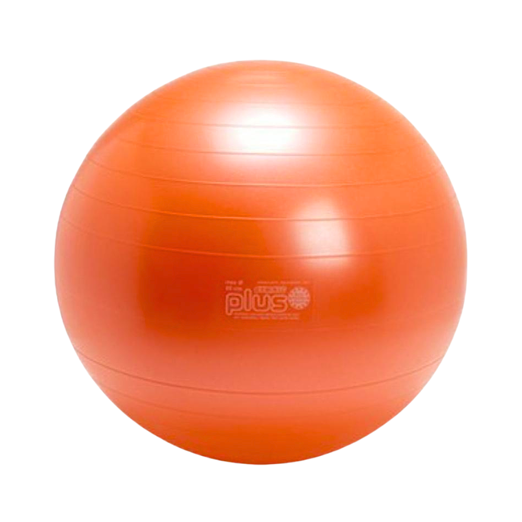 PELOTA GYMNIC PLUS 65 CM DIAM ANARANJADO COD 95.25 LDP