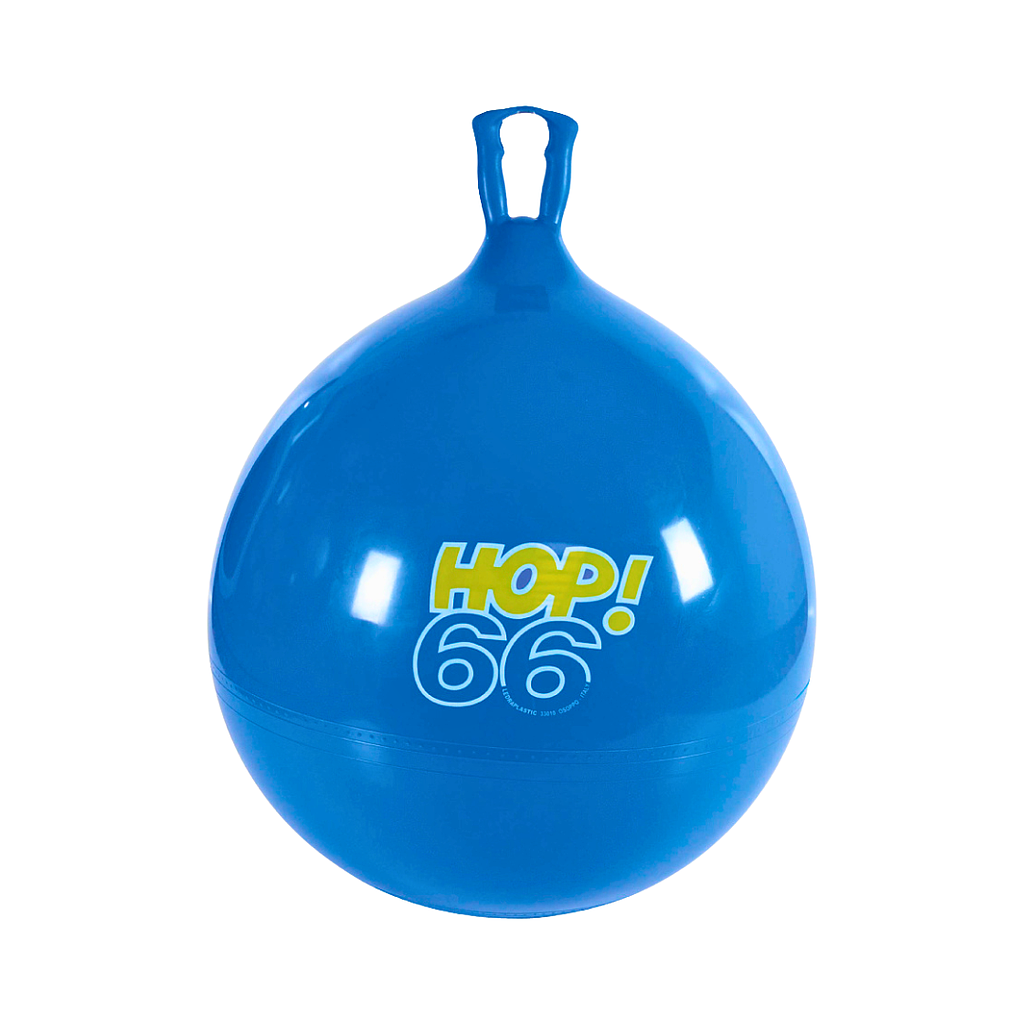 PELOTA SALTARIN HOP 66CM DIAM AZUL COD 80.66 LDP