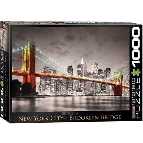 ROMPECABEZA BROOKLYN BRIDGE X 1000 PZS COD 6000-0662 EUR