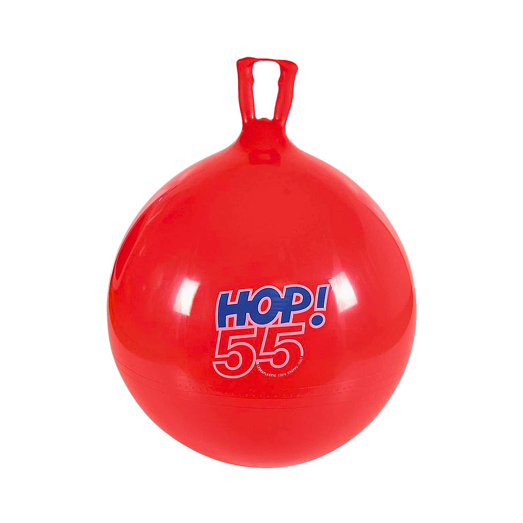 PELOTA SALTARIN HOP 55CM DIAM ROJO COD 80.55 LDP