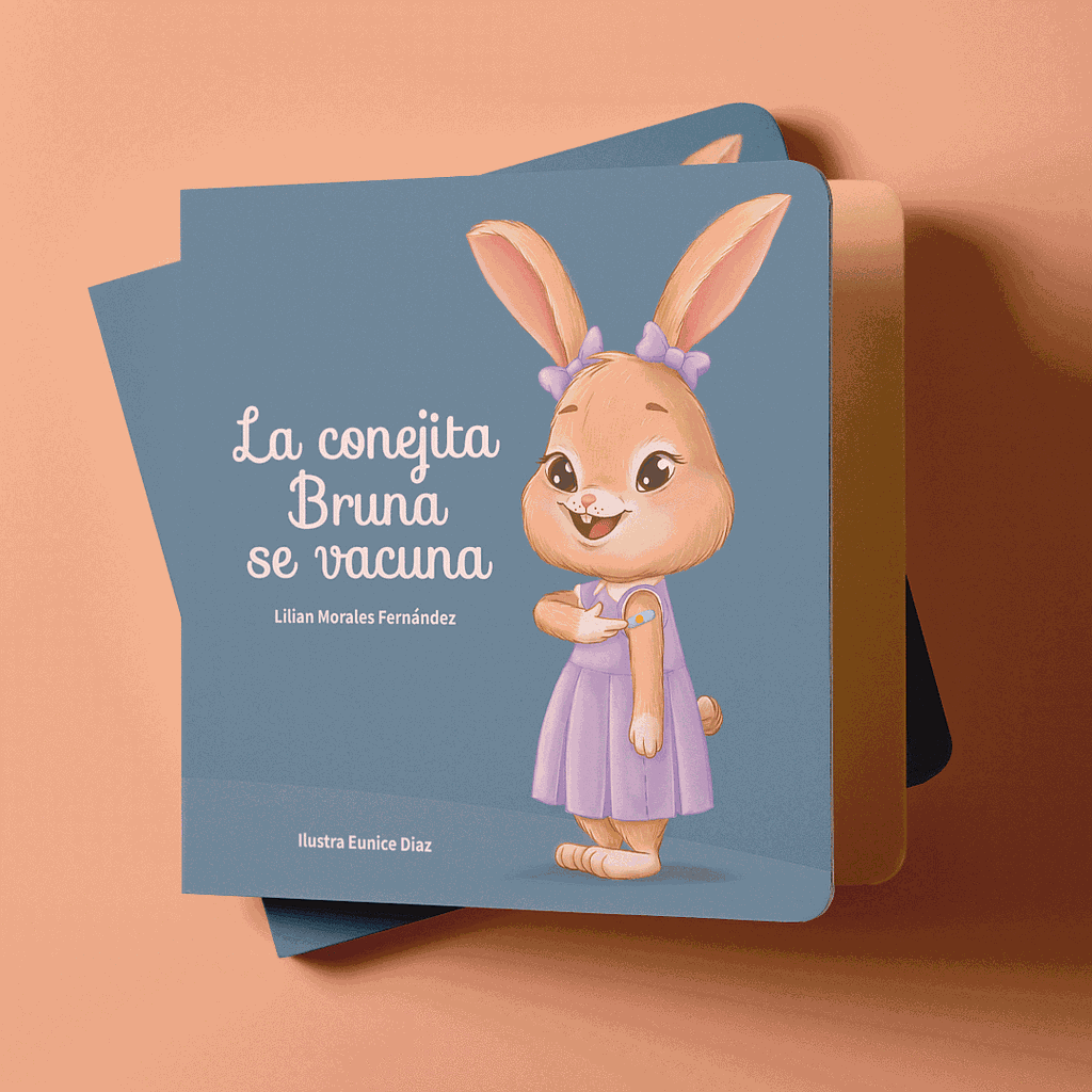 LIBRO LA CONEJITA BRUNA SE VACUNA