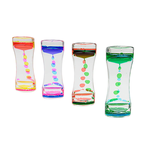 TEMPORIZADORES DE BURBUJAS SENSORIALES - BICOLOR