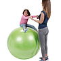 PELOTA GYMNIC PLUS 65 CM DIAM VERDE LIMÓN COD 95.40 LDP