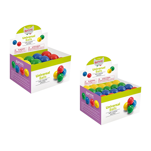 PACK DE PELOTAS UNIVERSAL BALL MEDIUM 50 MM. X 4 PZS COD 80.14 LDP