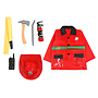 DISFRAZ DE BOMBERO ABRIGO (CON ACCESORIOS) COD KN8002-1 HYT 