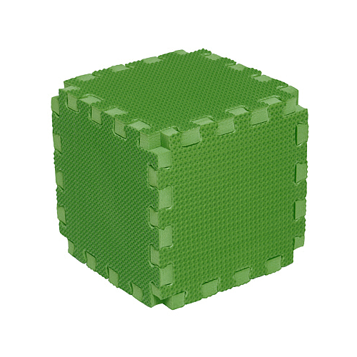 CUBO ENCAJABLE 15 MM VERDE MF